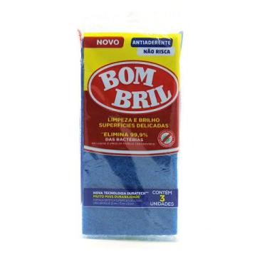 Imagem de Esponja Antiaderente Bombril 3un.