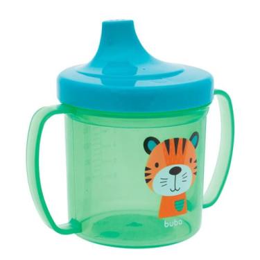 Imagem de Copo de Treinamento Com Alças e Bico Rígido 180ml Infantil Bebê Buba, 