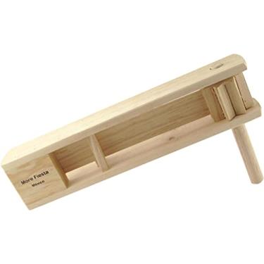Imagem de Big Wooden Matraca Noisemaker - 38cm long Ratchet