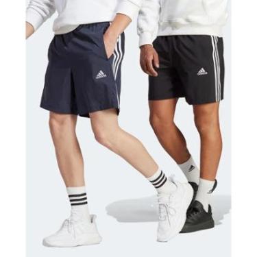 Imagem de Kit 2 Shorts Adidas Aeroready Essentials Chelsea 3-Stripes Masculinos-Masculino