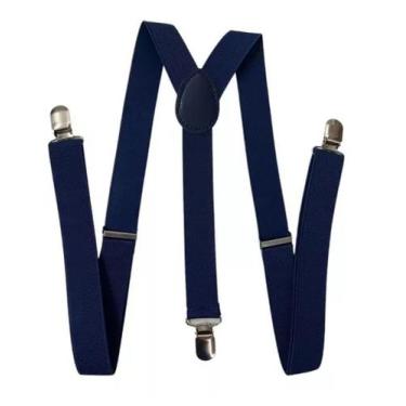 Imagem de Suspensórios Masculino E Feminino Largo 2,5cm - Várias Cores Ref:244 -