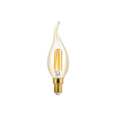 Imagem de Lâmpada Led Save Energy Filamento Vela Chama Vintage 4W E14, 220V