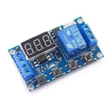 Imagem de Relé Temporizador Digital Ajustável Timer Para Chocadeira - BLUTU