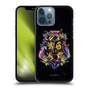 Imagem de Head Case Designs Capa traseira rígida oficialmente licenciada Harry Potter Hogwarts Crest 1 Deathly Hallows XXXI compatível com Apple iPhone 13 Pro Max