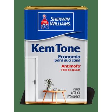 Imagem de Tinta Acrílica Fosca Kemtone Econômica Branco - Sherwin Williams, 18 L