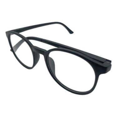 Imagem de Oculos De Grau Masculino Classico - Dinka, Preto