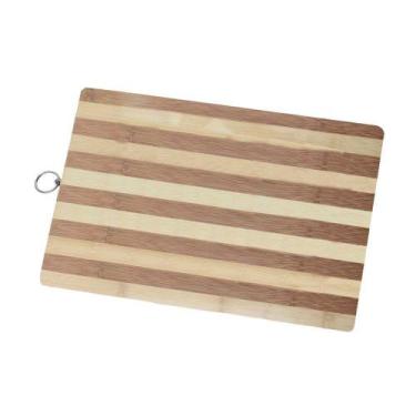 Imagem de Tábua de Corte Bambu Quadrada 38cm - Clink