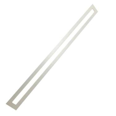 Imagem de Plafon Luminária Retangular Embutir 30w 120x10cm BN - Embralumi, Branc