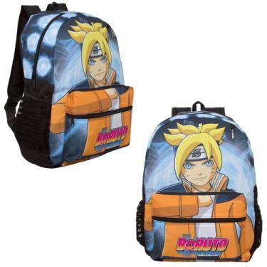 Imagem de Bolsa Mochila de Costas Infantil Menino Boruto Resistente - TOYS 2U