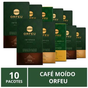 Imagem de Café Moído, Orfeu, 10 Pacotes de 250g