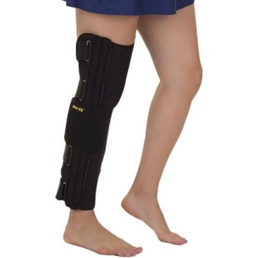 Imagem de Imobilizador de Joelho ArtiPé Estreito 50cm Preta - unidade - Artipe