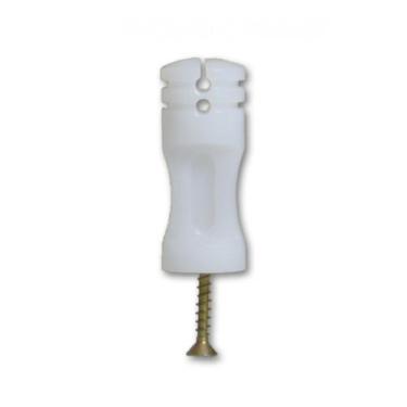 Imagem de 100 Isolador para  Haste De Cerca Elétrica Comum c parafuso - HOMBRUS