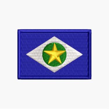 Imagem de Bandeira do Estado do Mato Grosso - Talles Bordados