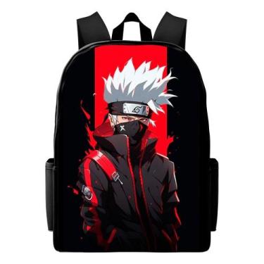 Imagem de Bolsa Masculina e Feminina Mochila Personagem Naruto Resistente Volta 
