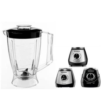 Imagem de Copo Para Liquidificador Mondial Premium L-51 ao L-55 Cristal Completo