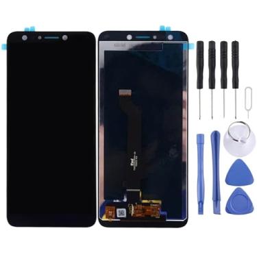 Imagem de Substituição da tela móvel Tela LCD OEM para for ASUS ZenFone 5 Lite ZC600KL com Montagem Full (Black) Ecrã LCD