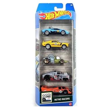 Imagem de Pack Hot Wheels Action 1806 Retro Racers HTV50 - Mattel