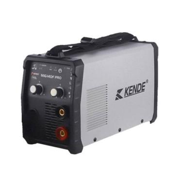 Imagem de Máquina de solda inversora mig/mma mig-140f-pro kende 127v