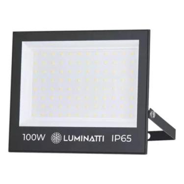 Imagem de Refletor Led Dal Bivolt 100w 6000k Prova D Água Luminatti