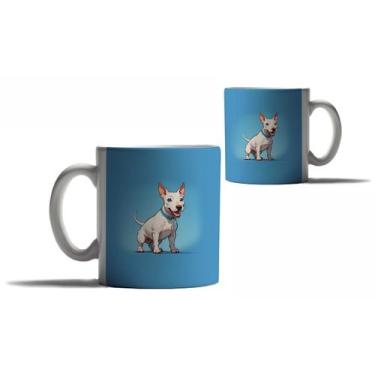 Imagem de Caneca Personalizada Presente Cachorros Raças Bull Terrier - Enjoy Sho