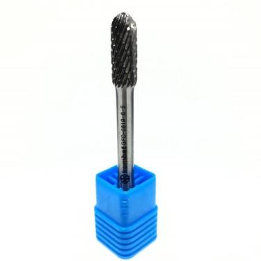 Imagem de Lima Rotativa Metal Duro Cilind Radial 8x19mm H6 C Cruzado - KOMBAT