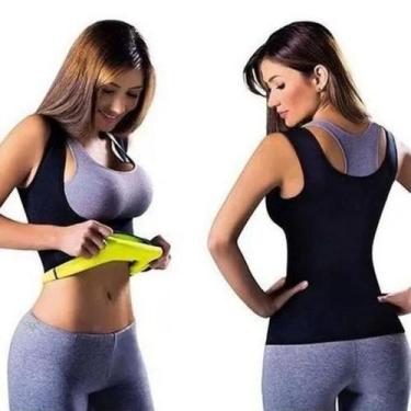 Imagem de Camiseta Modeladora Termica Abdominal Hot Ação Térmica (C16) - Fanátic