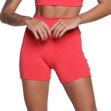 Imagem de Short Suplex Liso Bella Fiore Roupa Para Academia Treino Verão Moda Fitness Feminina-Feminino
