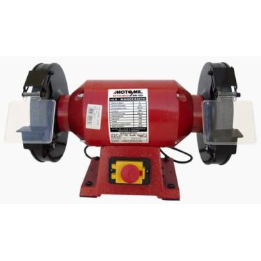 Imagem de Motoesmeril MOTOMIL 1,0Hp MONO. 60Hz, 220V