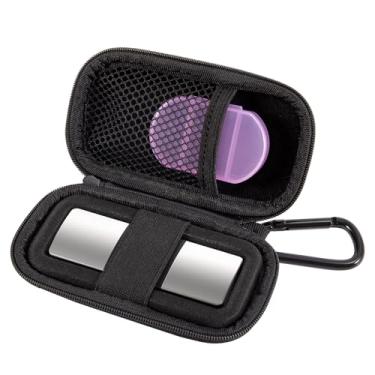 Imagem de Estojo de transporte para monitor de eletrocardiograma Kardiamobile, capa rígida para Kardiamobile 6L 5L, protetor de eletrocardiograma, suporte para monitor de frequência cardíaca (preto)