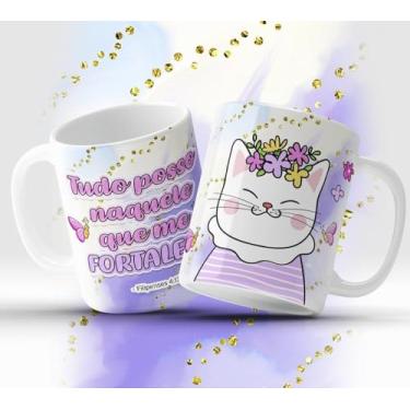 Imagem de Caneca Tudo posso naquele que me Fortalece (filipenses 4:13)