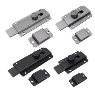 Imagem de Fechadura deslizante, fechadura da porta do celeiro - de porta deslizante espessada Fechadura de porta de celeiro deslizante | Fechadura de porta deslizante resistente ao desgaste, de port