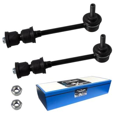 Imagem de TUCAREST Barra estabilizadora traseira, 2 peças K750743, compatível com 2013-2015 2016-2018 Fo-rd Escape, 2015 2016 2017 2018 2019 Li-ncoln MKC [# MS40879 542-662 CVC 6Z5C4 86B 8V4Z5C486A MEF272]