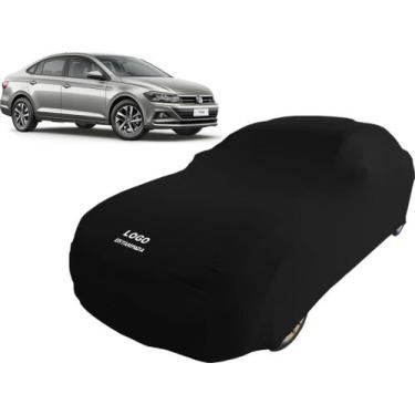 Imagem de Capa De Tecido Para Proteção De Carros Volkswagen Virtus - Mz, Preta