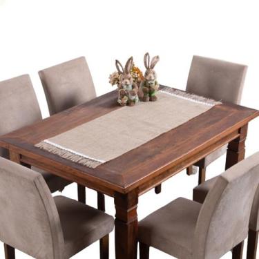 Imagem de Trilho De Mesa 1.30m X 46cm Bege 1 Peça - Valle Enxovais, Bege