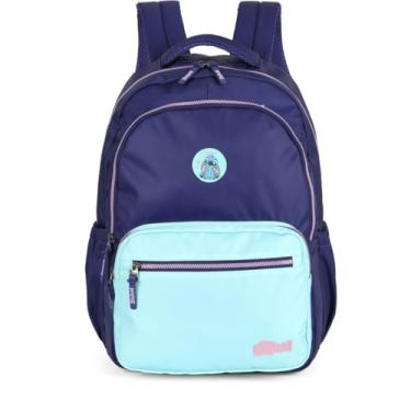 Imagem de Mochila Stitch, Grande, Roxa, com Compartimento para Notebook, Luxcel