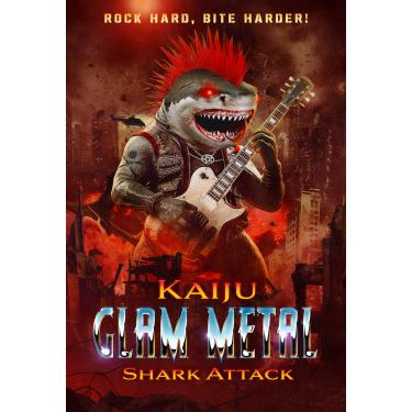 Imagem de KAIJU GLAM METAL SHARK ATTACK