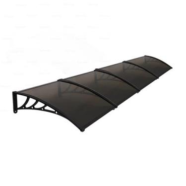 Imagem de Kit Toldo Policarbonato Completo 4,00x0,60m Portas E Janelas - MHR, Pr