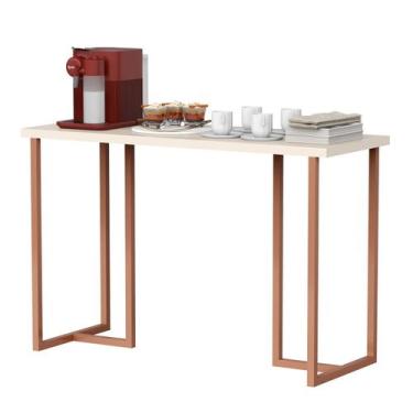 Imagem de Aparador Buffet Cantinho do Café Estilo Industrial Mali 1.20m Salão Be