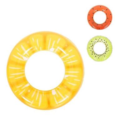 Imagem de Boia Circular Inflável 90cm Frutas Sortidas - STORE BIROCHI, Abacaxi