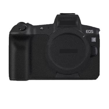 Imagem de JERXTTON Película de decalque para Canon EOS RP película de vinil antirarranhões Mirrorless Camera Body Protective Sticker Coat (couro preto)