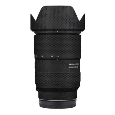 Imagem de Adesivo de câmera antiarranhões para tamron 28-75 mm F2.8 G2 adequado para Sony Mount Camera protetor protetor de corpo decalque F/2.8 28-75 2.8 (Mamba Preto)