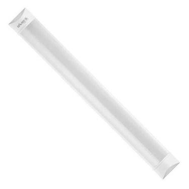 Imagem de Luminaria tubular led 18w 60cm 4000k branco neutro sobrepor biv galaxy