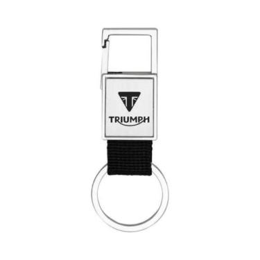 Imagem de Chaveiro Para Triumph Mosquetão Metal Fosco - N - LUALKI STORE LASER