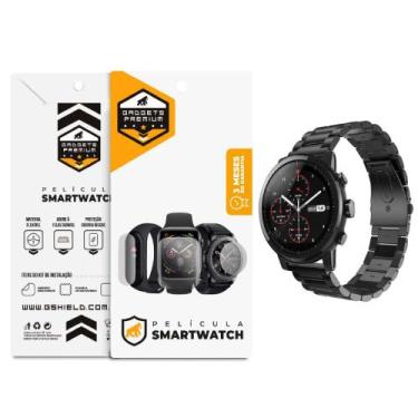 Imagem de Película de Nano Gel Dupla para Relógio Xiaomi Amazfit Stratos - Gshie