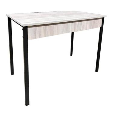 Imagem de Cantinho do Café Mesa Pequena Atendimento 90x50 Amantea/Preto REALME