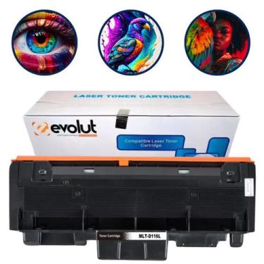 Imagem de Toner Evolut Compatível Samsung Mlt-d116 D116 116l M2825 - PontoNet, P
