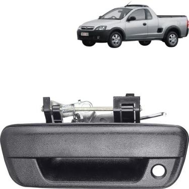 Imagem de MaÇAneta Da Tampa Da CaÇAmba Montana 03 A 10 Com Furo - ORI