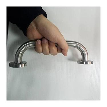 Imagem de Barras de apoio para banheiras de 20 cm, 1 peça de banheiro e chuveiro de aço inoxidável, suporte de vaso sanitário, trilho de apoio para deficientes, barras de apoio
