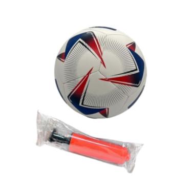 Imagem de Bola de futebol Tamanho 5 Equipamento de treinamento de futebol Profissional por 11 a Use Lateral Match Ball Official Ball para competição de jogos, Branco