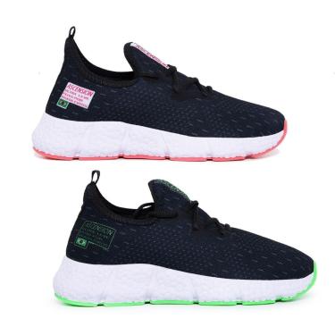 Imagem de Kit 2 Pares de Tênis Ascension Ultraleve Cor:;Gênero:Feminino;Tamanho:34-Feminino